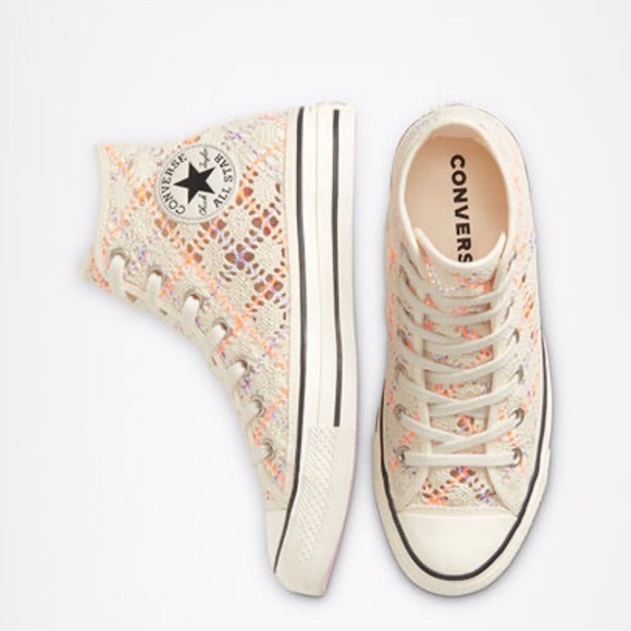 chuck taylor all star handmade crochet ox